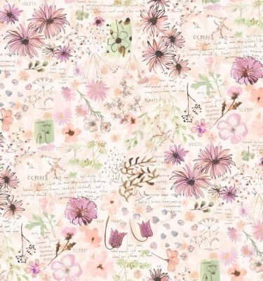 Janet Clare - Blooming Lovely - Journal Collage Landscape Petal [PRE ORDER]