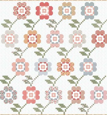 Lella Boutique - Country Rose - Bloomers Quilt Kit [PRE ORDER]