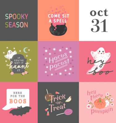 Lella Boutique - Hey Boo - Halloween Panel [PRE ORDER]