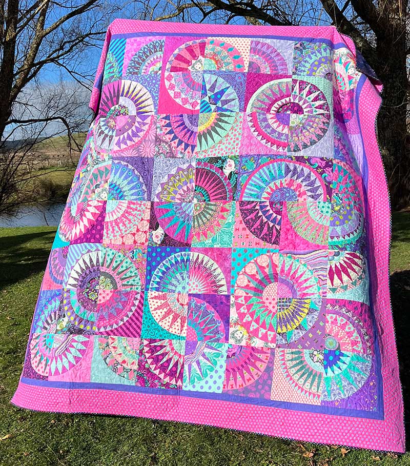 Tula Pink Quilt for Sale Said With Love