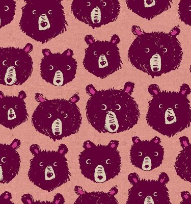 Ruby Star Society - Teddy & The Bears - Canvas Bears Peach Fuzz [PRE ORDER]